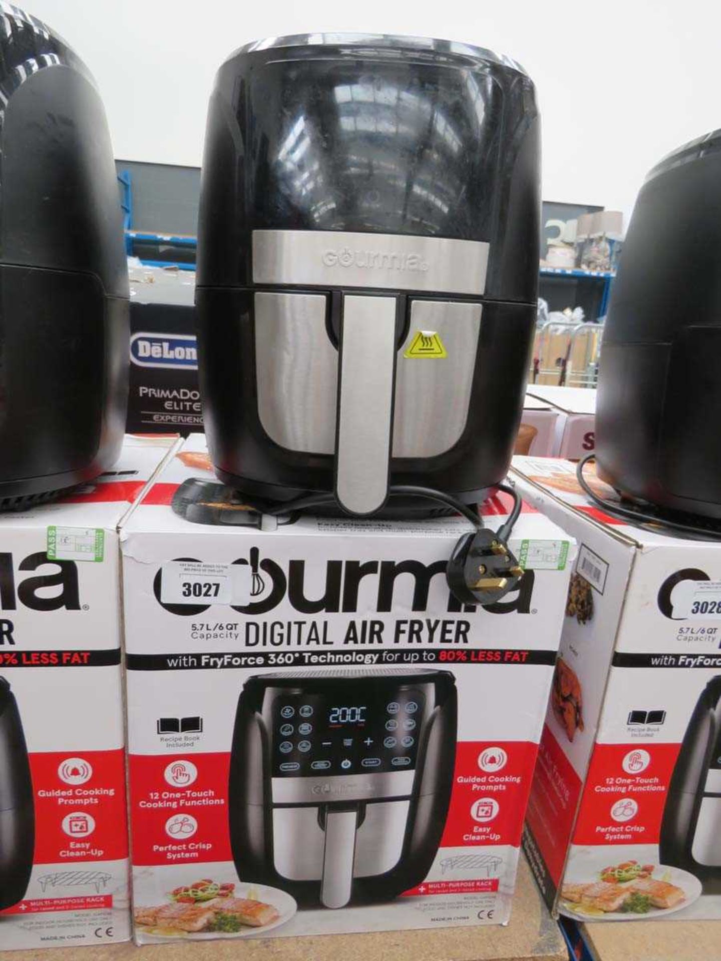 +VAT Gourmia 5.7l digital air fryer