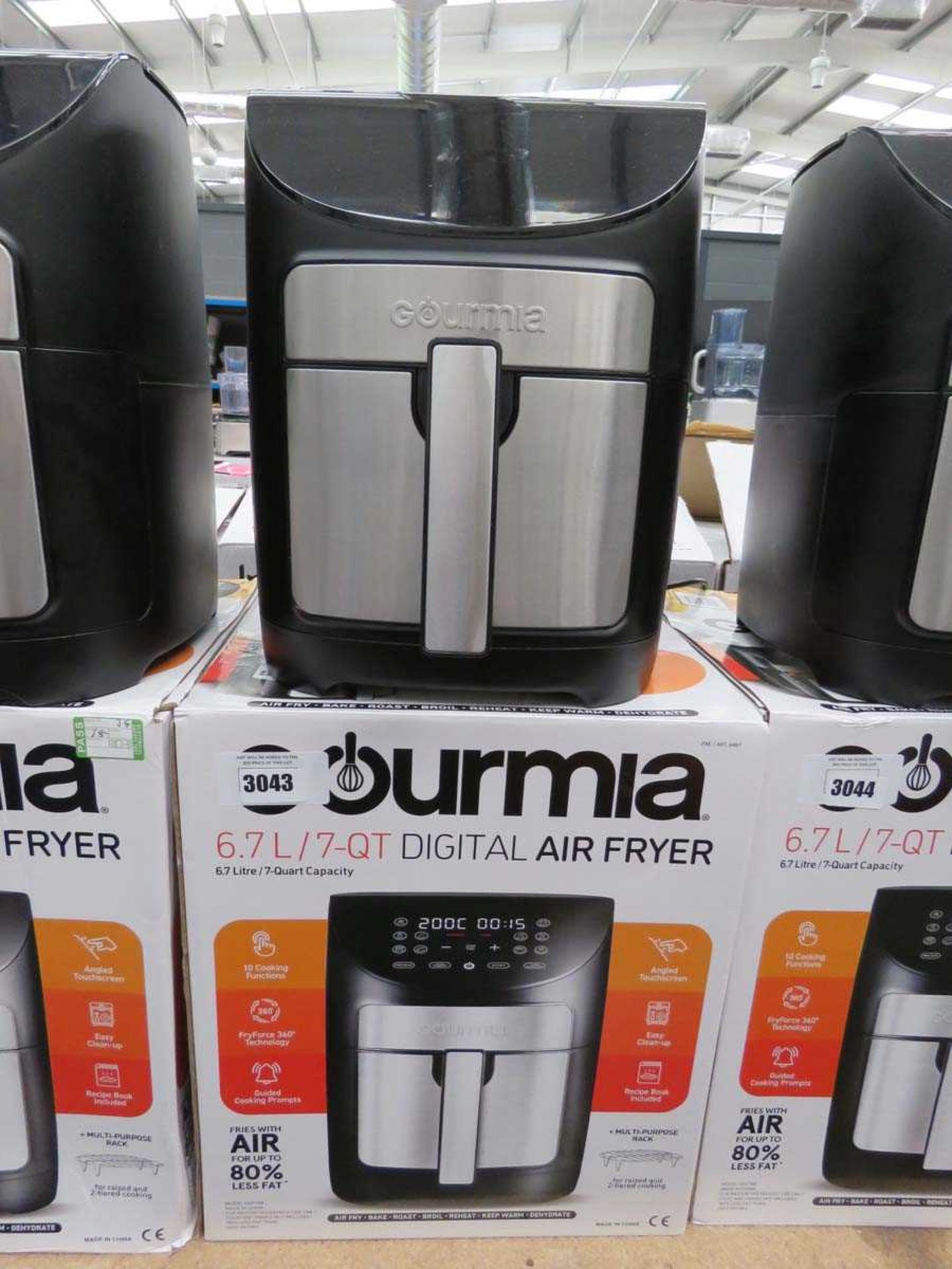 +VAT Gourmia 6.7l digital air fryer