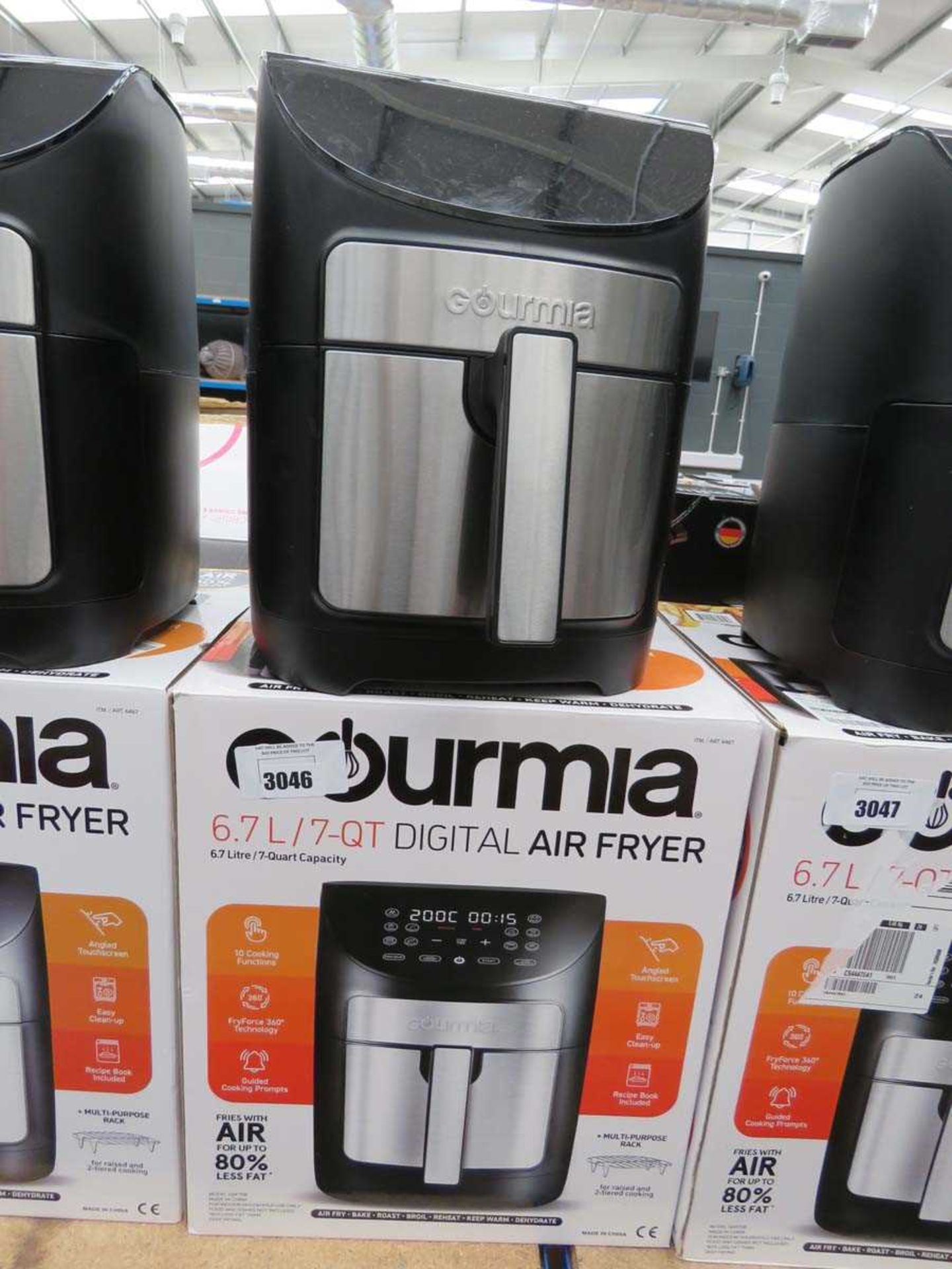 +VAT Gourmia 6.7l digital air fryer