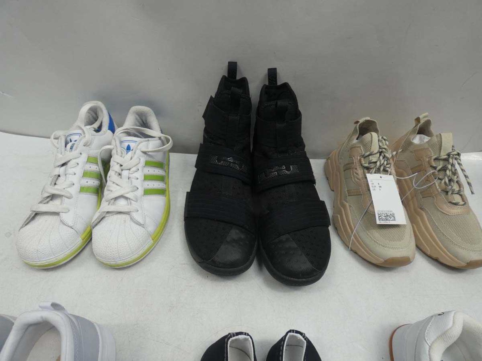 +VAT 6 Pairs of trainer shoes to include Adidas, Nike, Ralph Lauren, etc - Image 2 of 3