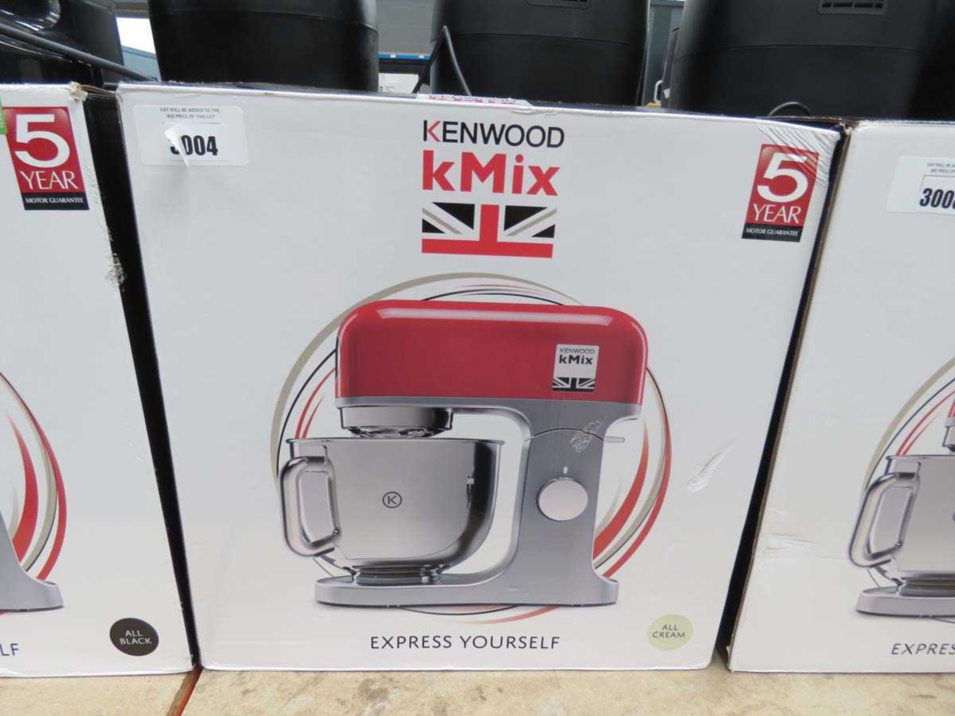 +VAT Kenwood K-Mix standing mixer with box