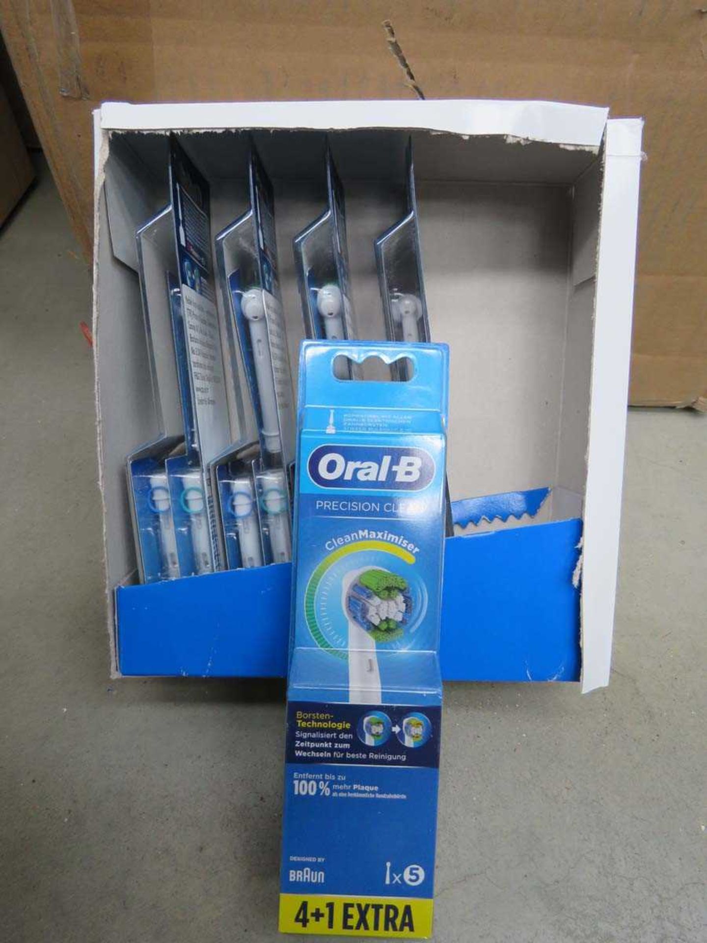 +VAT Box containing Oral-B replacement electric toothbrush heads - Image 2 of 2