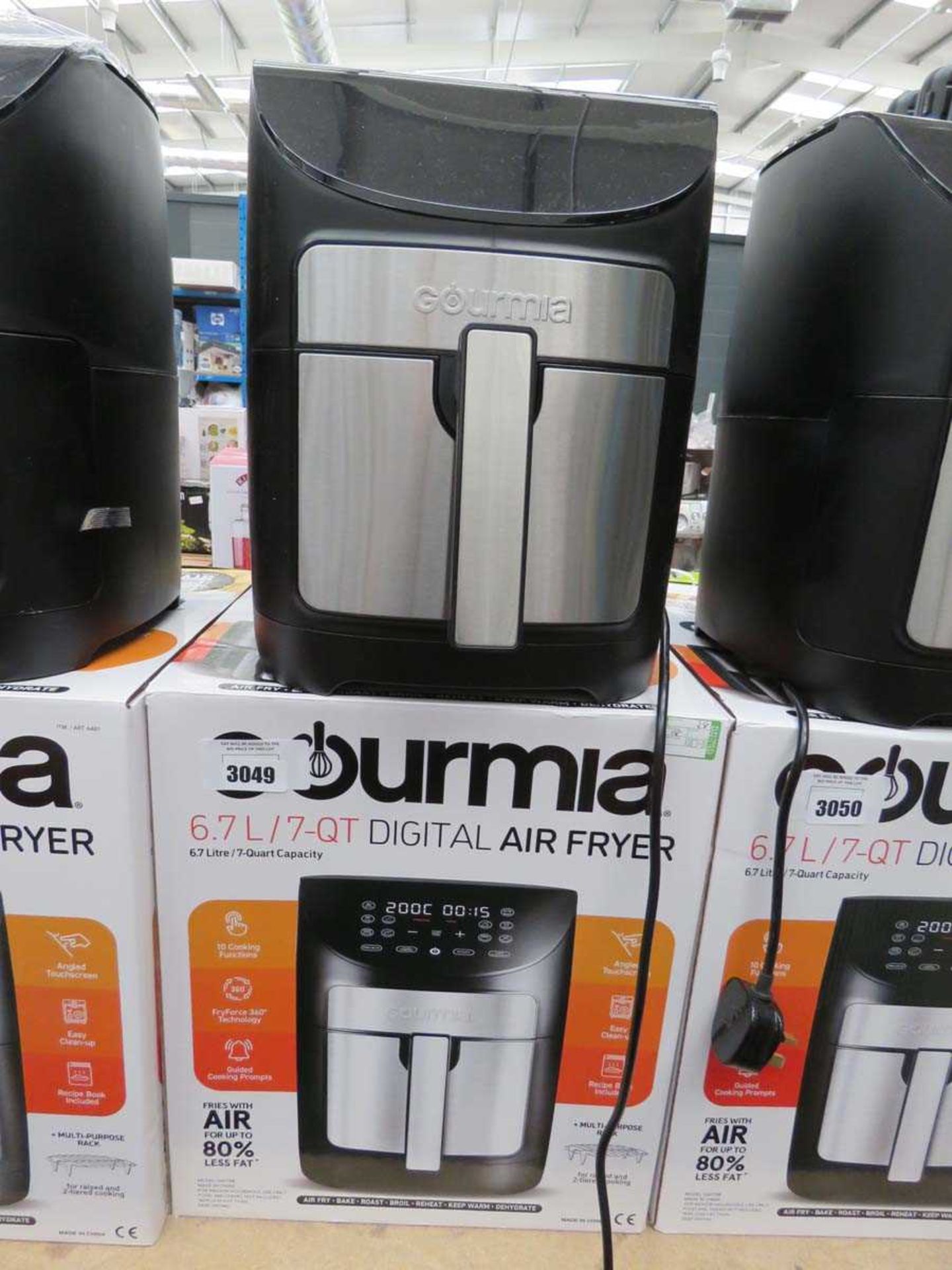 +VAT Gourmia 6.7l digital air fryer