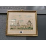 Print of chateaux