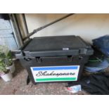 Black Shapespeare fishing tackle box