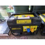 +VAT Champion 2800w petrol generator with 2 outputs