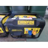 +VAT Champion 2800w petrol generator with 2 outputs