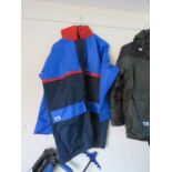 Blue, black and red Protak waterproof jacket, L