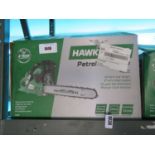 +VAT Boxed Hawksmoor 41cc petrol chainsaw (40.6cm bar length)