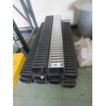 +VAT 10 plastic black drainage gulleys