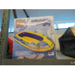 Boxed inflatable dinghy (91")