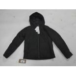 +VAT Uniqlo puffer parker in black size small