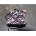 +VAT DKNY graffiti backpack in red / white / black