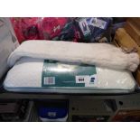 +VAT Snuggle down fresh and healthy memory foam pillow with an extra long hot water bottle