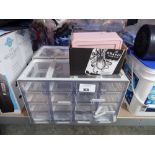 +VAT 2 packs of clear storage bins