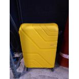+VAT American Tourister single suitcase in yellow