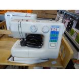 New Home sewing machine with PSU and pedal