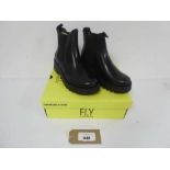 +VAT Fly London boots in black size 41 (boxed)