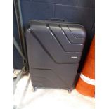 +VAT Single American Tourister suitcase in black