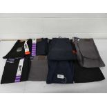+VAT 8 pairs of various sized mens trousers, mainly by Jachs of New York in mixed colours and sizes