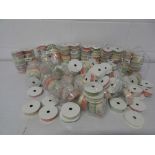 Large quantity of decorative ribbon in mixed styles and colours