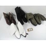 +VAT A bag containing 4 pairs of boots in various styles and sizes