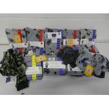 15 pairs of childrens lounge sets in mixed styles and sizes