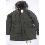 +VAT Barbour gustnado parka jacket in sage size 2X-Large