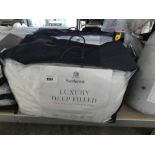 +VAT Two bags containing Sanderson luxury deep filled pillows in bags