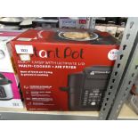 +VAT Instant Pot Multi cooker plus air fryer in box