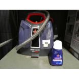 +VAT Bissell Spot Clean Pro Heat carpet and upholstery cleaner with 2 bottles of cleaning detergent,
