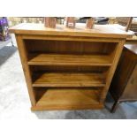 Modern open front bookcase