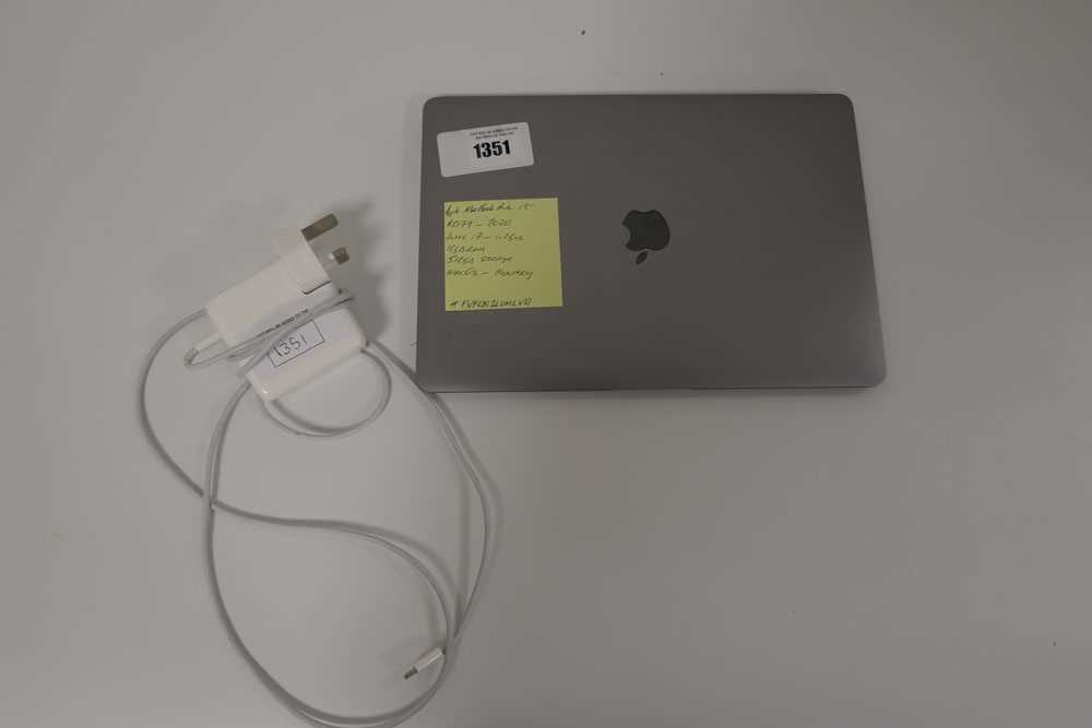 +VAT MacBook Air 13" 2020 A2179 laptop with Intel i7 - 2.5GHz, 16GB RAM, 512GB SSD, MacOs Monterey - Bild 3 aus 3