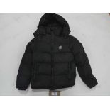 +VAT Trapstar puffer jacket in black size small