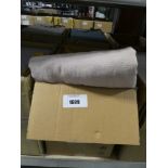 +VAT Box of 6 Loom & last fitted 'Frida' linen king size fitted sheets in scandy pink