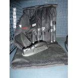 Naifu six piece knife set in canvas bag