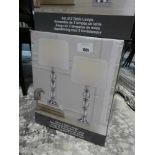 +VAT Boxed Bridgeport Designs pair of table lamps