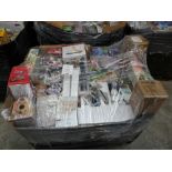 +VAT Pallet containing various toys, pens, batteries and other items