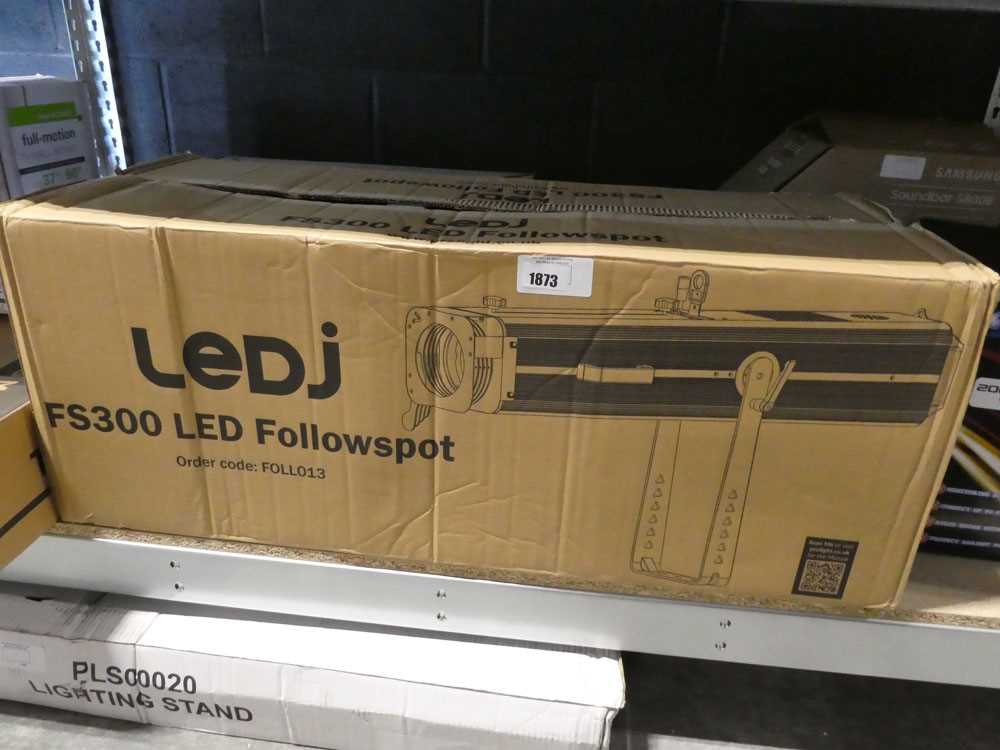 +VAT Ledj led follow spotlight, model FS300