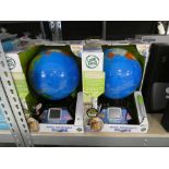 +VAT Two Leapfrog globes