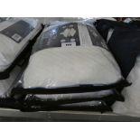 +VAT Quantity of three Snuggledown climate control memory foam pillows