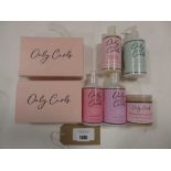 +VAT Selection of Only Curls hair care products