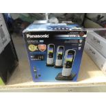 +VAT Panasonic digital cordless phones KX-TGH723