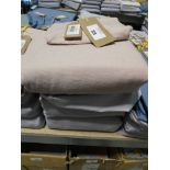 +VAT 4 super king duvet covers in scandy pink linen