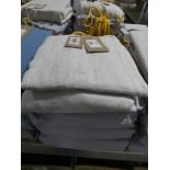 +VAT 4 super king deep fitted sheets in Frida sesame linen