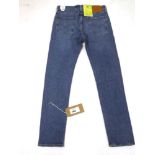+VAT Levi Strauss & Co performance 510 skinny stretch jeans in indigo size 32 / 32