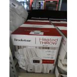 +VAT Three Brookstone heated throws ( no power supplies )