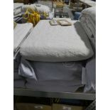 +VAT 4 super king deep fitted sheets in Frida sesame linen