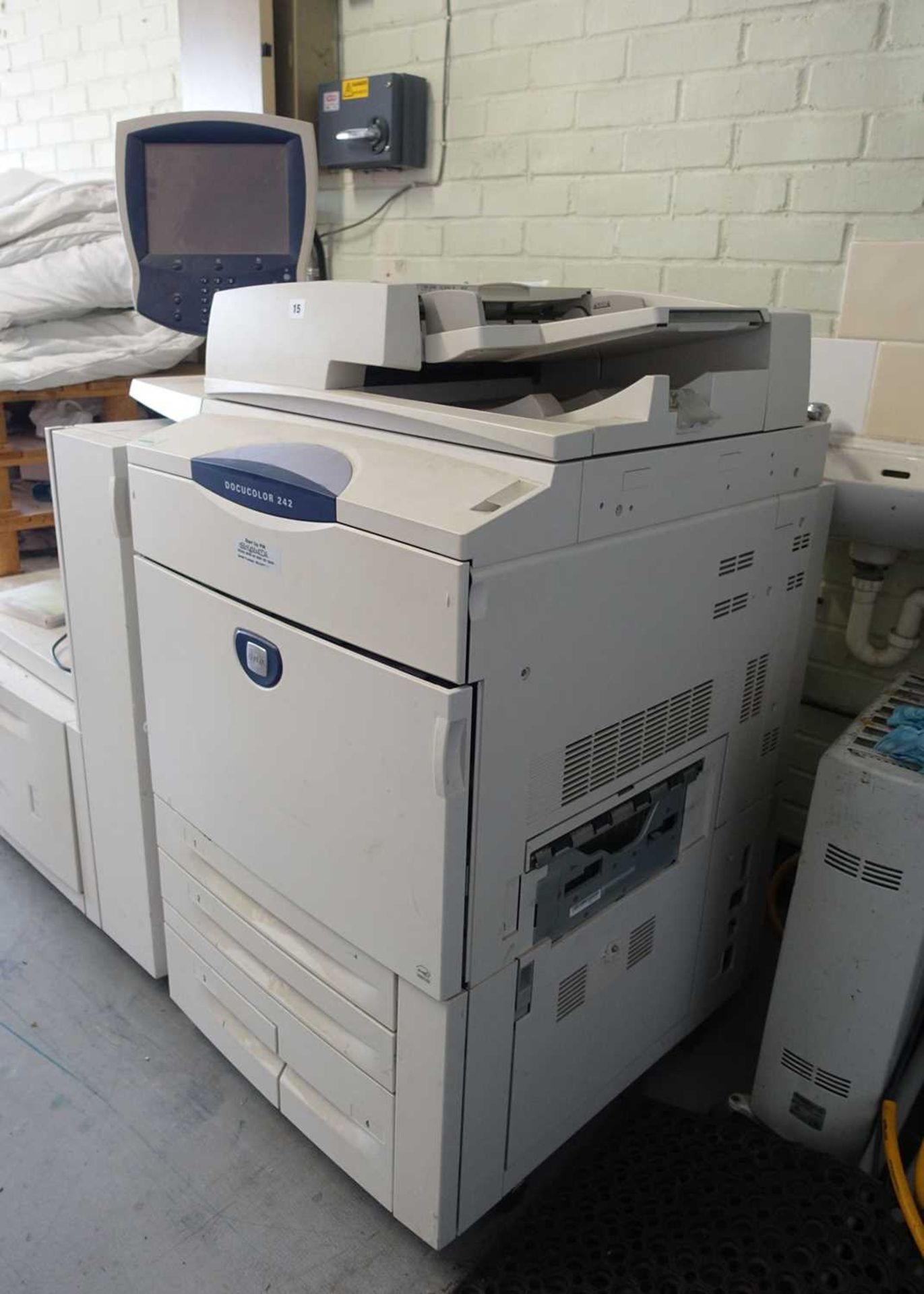 +VAT Xerox model DOCUCOLOUR 242 digital printer stripped for spares - Image 2 of 3