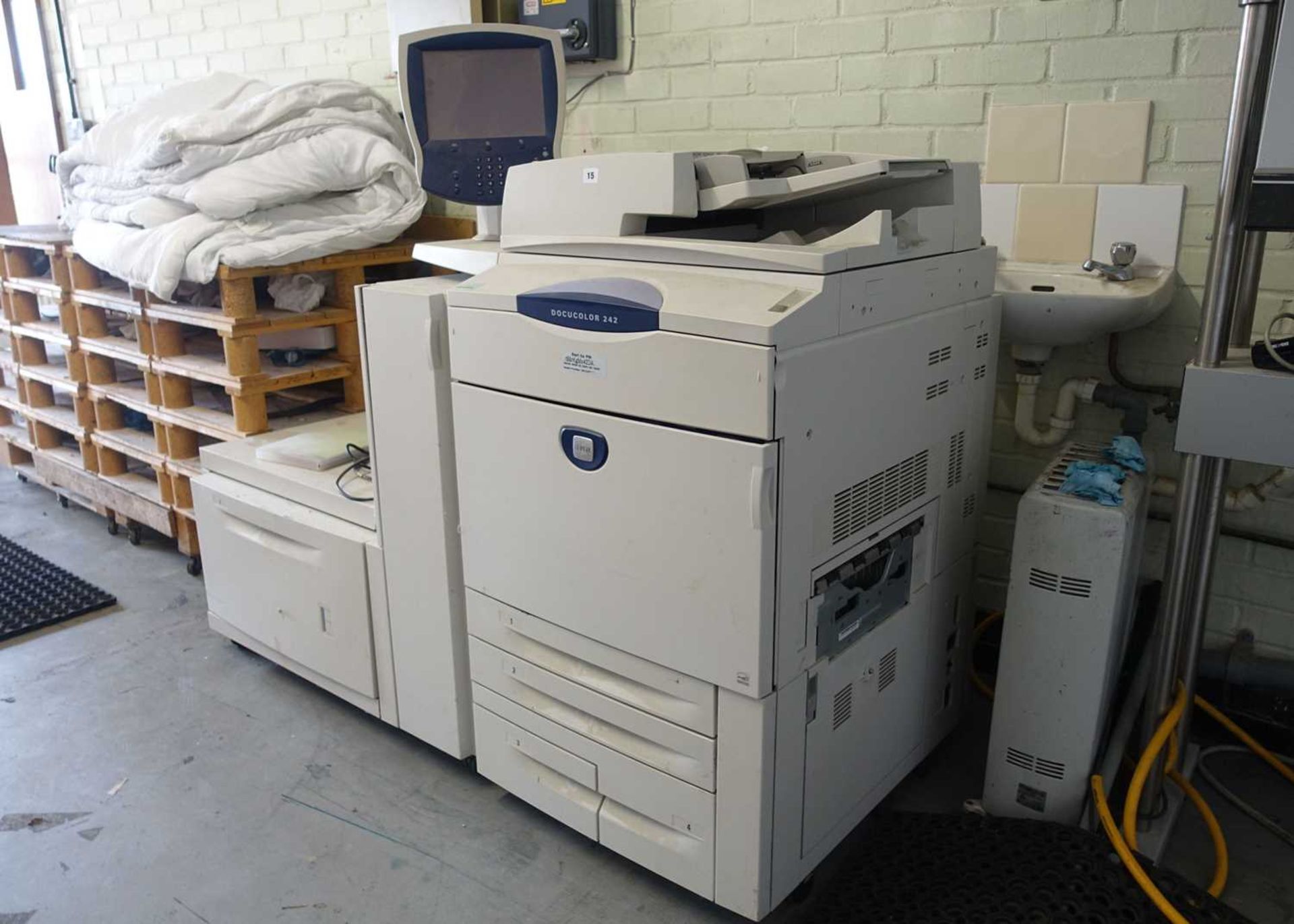 +VAT Xerox model DOCUCOLOUR 242 digital printer stripped for spares